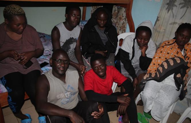 Some of the LGBT refugees living at the Team No Sleep safe house in Nairobi, Kenya. Photo: Courtesy Team No Sleep Foundation