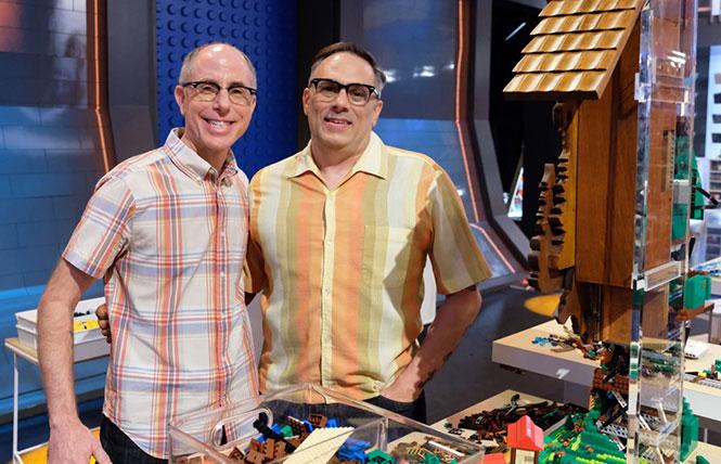 Oakland couple Richard Board and Flynn DeMarco's shared love for Legos landed them a spot on the Fox TV competition show "Lego Masters." Photo: Courtesy Fox.