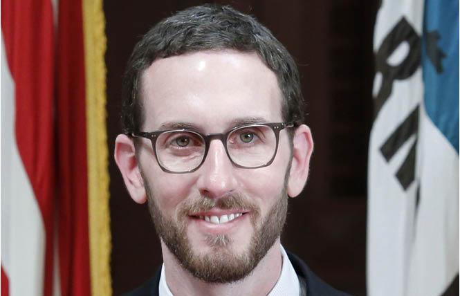 State Senator Scott Wiener has become the latest in a string of out elected officials to call for the Federal Food and Drug Administration to end its ban on gay men donating blood. Photo: Courtesy Senator Wiener's office