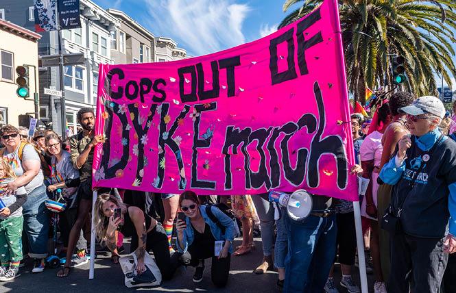 People took part in the 2019 San Francisco Dyke March. Photo: Jane Philomen Cleland