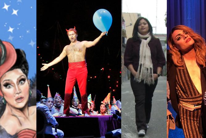 BenDeLaCreme (Queer Quarantine Radio), SF Opera, Fruit Fly (CAAMfest) and Persia (Selena)