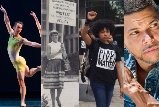 Smuin Ballet, A Queer Serial podcasts, Black Lives Matter, Wilson Cruz reads with Lambda Literary.
