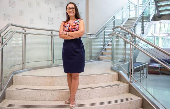 Researcher and associate professor Karina Gattamorta is planning a study to determine family acceptance strategies for Hispanic and Latino LGBTQ youth. Photo: Courtesy University of Miami