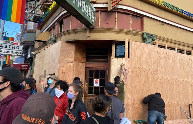 Twin Peaks in the Castro has been shuttered, along with other bars, since shelter-in-place orders went into effect due to the novel coronavirus outbreak. Photo: John Ferrannini