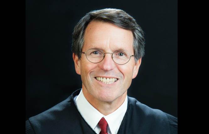 Federal Judge William H. Orrick held a virtual hearing Wednesday on the issue of unsealing tapes from the Prop 8 trial. Photo: Courtesy Wikipedia