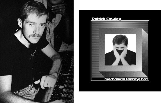 LEFT: Patrick Cowley  RIGHT: Mechanical Fantasy Box: The Homoerotic Journal of Patrick Cowley