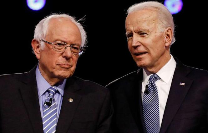 Vermont Senator Bernie Sanders, left, and presumptive Democratic presidential nominee Joseph R. Biden Jr. formed task forces to put together unity platform recommendations ahead of the party's convention. Photo: Courtesy ABC News