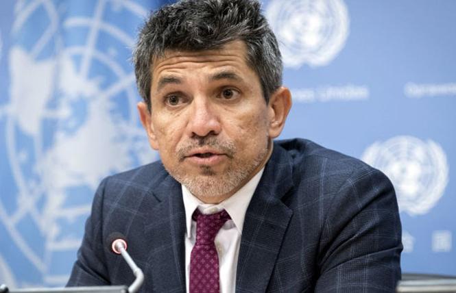 Victor-Madrigal-Borloz is the independent LGBTQ expert at the United Nations. Photo: Courtesy Mark Garten/U.N.
