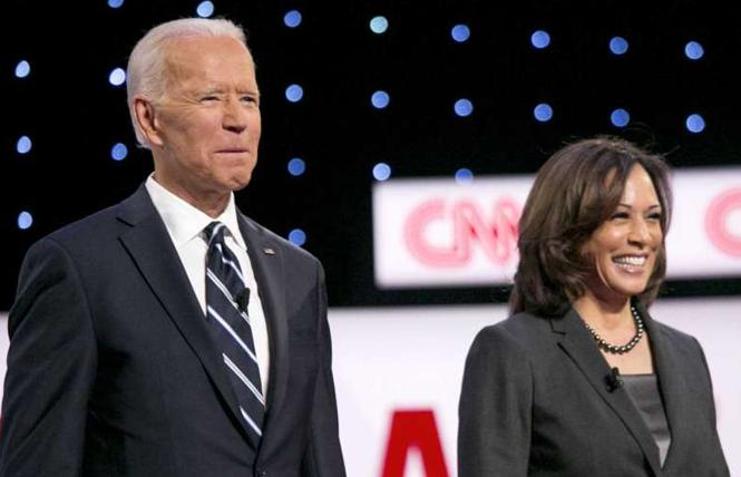 Presumptive Democratic presidential nominee Joe Biden has selected Kamala Harris as his running mate. Photo: Courtesy Bloomberg