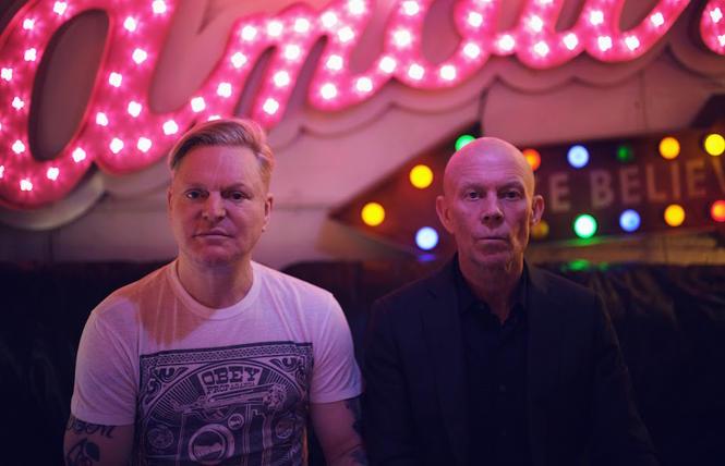 Andy Bell and Vince Clark are Erasure. photo: Phil Sharp
