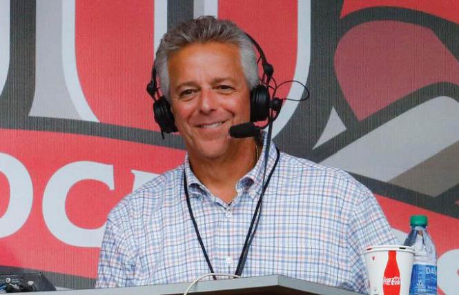 Cincinnati Reds broadcaster Thom Brennaman was suspended over his on-air use of an anti-gay slur during a game Wednesday. Photo: Courtesy CNN