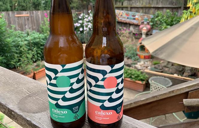 Calexo offers high-end cannabis-infused beverages. Photo: Sari Staver