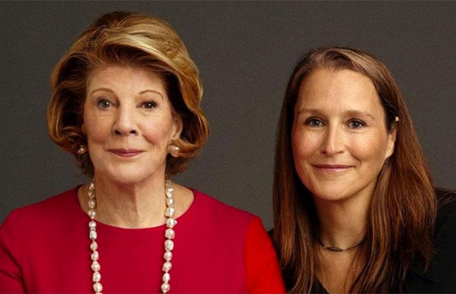 Agnes Gund and Catherine Gund. photo: Timothy Greenfield-Sanders.
