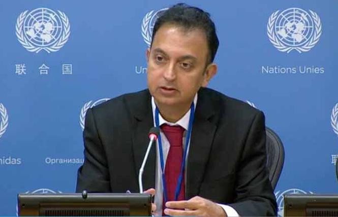 Javaid Rehman, a special rapporteur on the situation of human rights in Iran. Photo: Courtesy of Iran Human Rights Monitor
