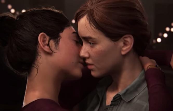 Dina and Ellie in "The Last of Us 2" (2020)