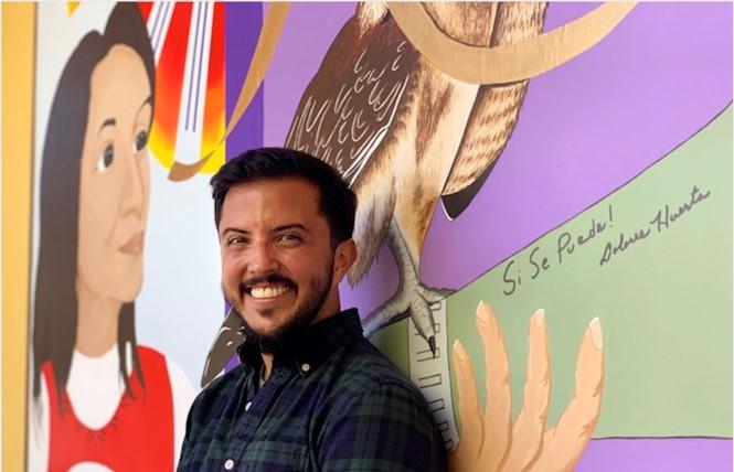 Mauro Sifuentes is an educator for LGBTQ+ justice and the LGBTQ programs coordinator at the San Francisco Unified School District. Photo: Erik Martinez/SFUSD