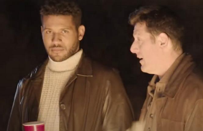 Jeffrey Bowyer-Chapman and Ari Cohen in 'Spiral' 