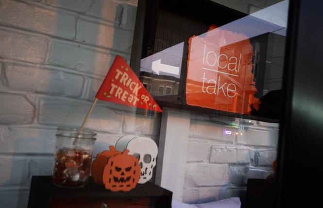 Local Take is one of the Castro district stores participating in a kids' touchlesss trick-or-treat event on Halloween. Photo: Rick Gerharter