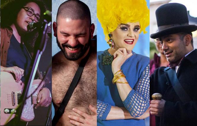 Azuah (NCTC's Mighty Queer' show; Bearracuda NYE; Tammie Brown; Christian Cagigal's San Francisco Ghost Hunt 