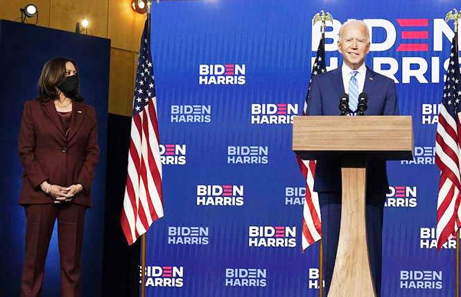 Vice President-elect Kamala Harris and President-elect Joe Biden and have a lot to do once they take office January 20. Photo: AP