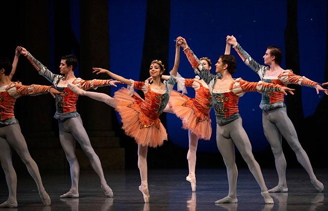'A Midsummer Night's Dream' by George Balanchine, part of Program 1 of San Francisco Ballet's 2021 online season. photo: Erik Tomasson © San Francisco Ballet