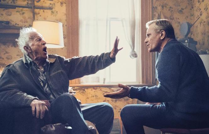 Lance Hendriksen and Viggo Mortensen in 'Falling'