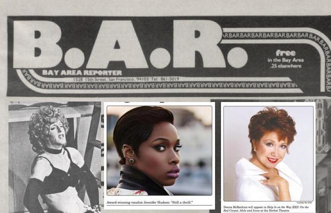 Michael Greer, Jennifer Hudson, Donna McKechnie; just three of the celebrities interviewed in the B.A.R.