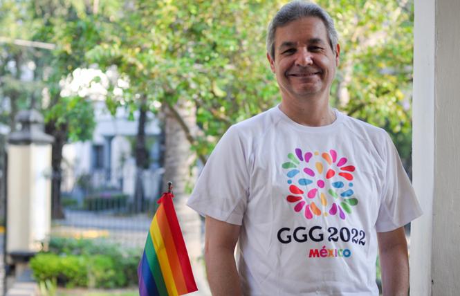 Gustavo Staufert, director of the Guadalajara Tourism Board, advocates that the city should be chosen for Gay Games XII in 2026. Photo: Courtesy Guadalajara Tourism Board