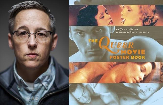 Filmmaker and historian Jenni Olson and her book,'The Queer Movie Poster Book'