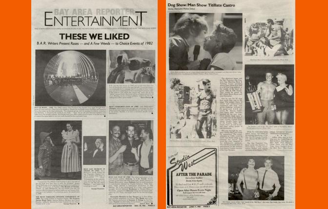 Entertainments bests, and a popular Dog Show in 1982