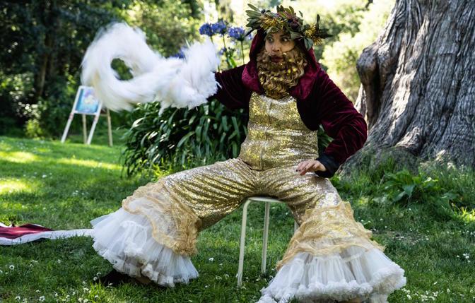 Tina D'Elia as Hibiscus in Golden Gate Park in 'Out of Site: Haight-Ashbury'