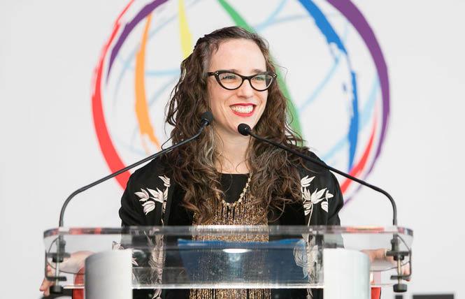 Jessica Stern is leaving OutRight Action International to become special envoy for LGBTQI rights in the Biden administration. Photo: Courtesy Flickr