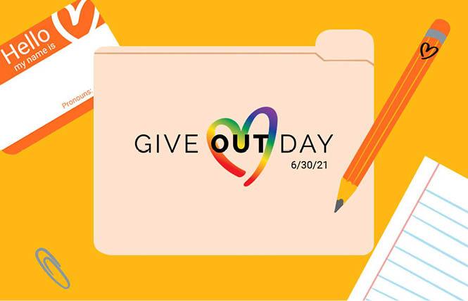 Give OUT Day ends June 30 and numerous LGBTQ nonprofits are participating. Photo: Courtesy Horizons Foundation