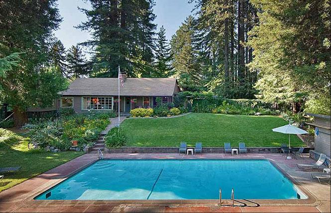 The Highlands Resort in Guerneville has new owners and has rescinded its clothing optional pool policy. Photo: Courtesy CABeaches