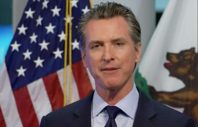Governor Gavin Newsom signed two HIV-related bills July 23. Photo: Facebook