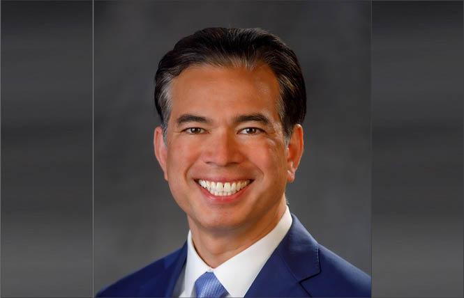 California Attorney General Rob Bonta joined an amicus brief supporting three transgender Alabama residents who have been denied driver's licenses because of their gender identity. Photo: Courtesy CA AG's Office