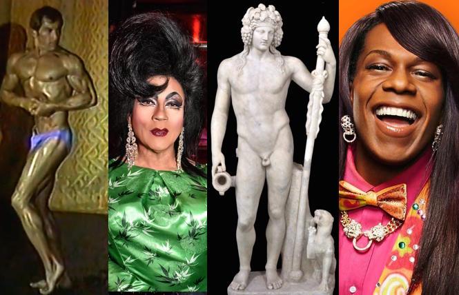 Gay Games videos with GLBT History Museum; Juanita MORE's birthday party @ Powerhouse; 'Last Supper in Pompeii' @ Legion of Honor; Big Freedia @ UC Theatre