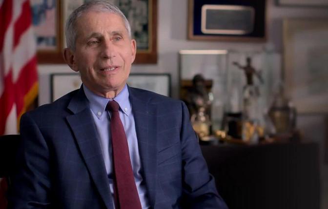 Dr. Anthony Fauci in the National Geographic documentary about him