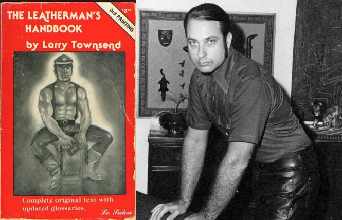 'The Leatherman's Handbook' 3rd printing; Larry Townsend in 1965. photo: Fred Yerkes