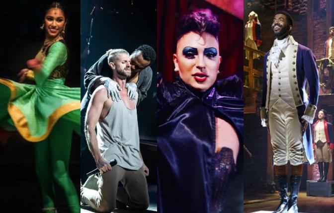 Chitresh Das Institute @ ODC Theater; 'Jesus Christ Superstar' @ Golden Gate Theatre; D'Arcy Drollinger in 'The Rocky Horror Show' @ Oasis; 'Hamilton' @ San Jose Center for the Performing Arts