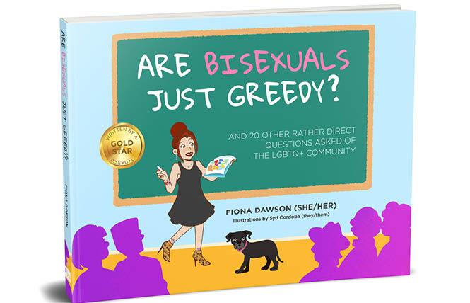Filmmaker Fiona Dawson has written a book for adults with questions about the LGBTQ community. Photo: Courtesy Pace Public Relations