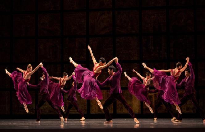 San Francisco Ballet in Helgi Tomasson's 'Trio'