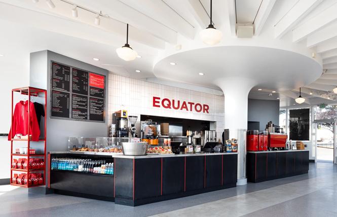 Equator Coffee opened at the Round House Cafe that is overseen by the Golden Gate National Parks Conservancy last year. Photo: Courtesy Equator Coffee