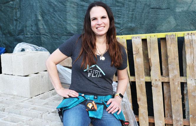 Girl Flip founder Erica Anenberg wants to see more women in the contracting industry. Photo: Courtesy Girl Flip