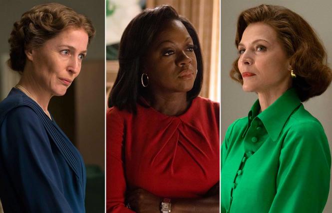 The First Lady: Gillian Anderson as Eleanor Roosevelt, Viola Davis as Michelle Obama, and Michelle Pfeiffer as Betty Ford. 