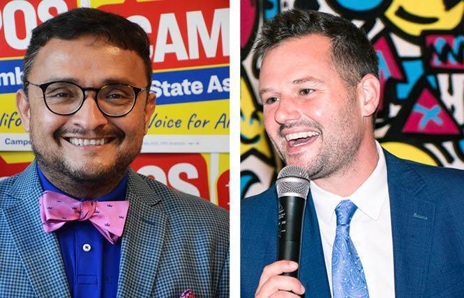 Matt Haney, right, declared victory Tuesday in his runoff race against David Campos for San Francisco's Assembly District 17 seat. Photos: Campos, Rick Gerharter; Haney, Christopher Robledo<br><br><br>