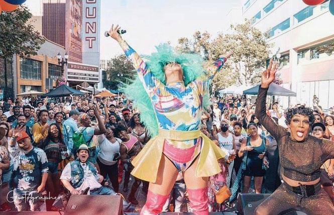 Oakland Pridefest was first held in September 2021 near the Port bar in downtown Oakland. Photo: Giotographer/Pridefest Oakland