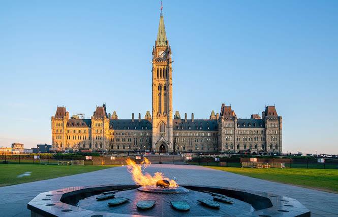 The Canadian Parliament building in Ottawa. Photo: Courtesy Canadian Capital Cities Organization