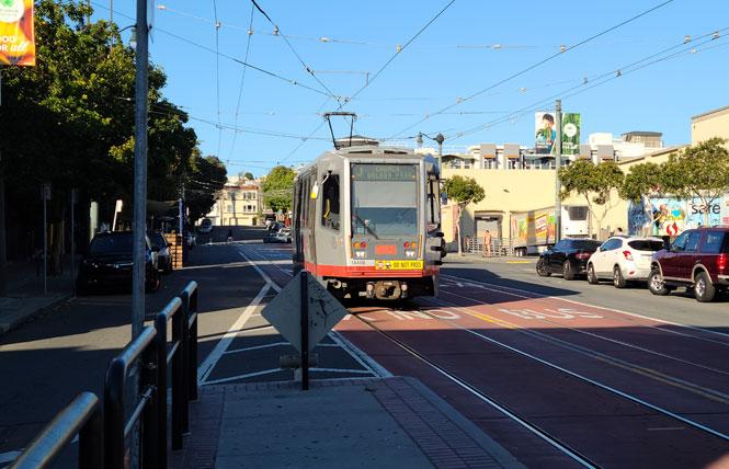 Proposition A would issue general obligation bonds to fund Muni improvements and street safety. Photo: Cynthia Laird 
