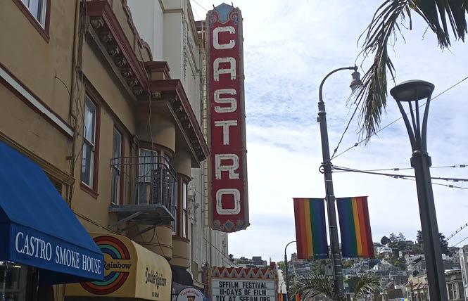 Plans to expand the landmark status of the Castro Theatre advanced Monday at a San Francisco Board of Supervisors hearing. Photo: Scott Wazlowski 